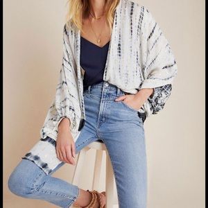 Anthropologie vada shimmer kimono